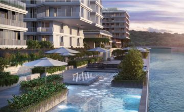 The Reef At Kings Dock Floating Pool facilities