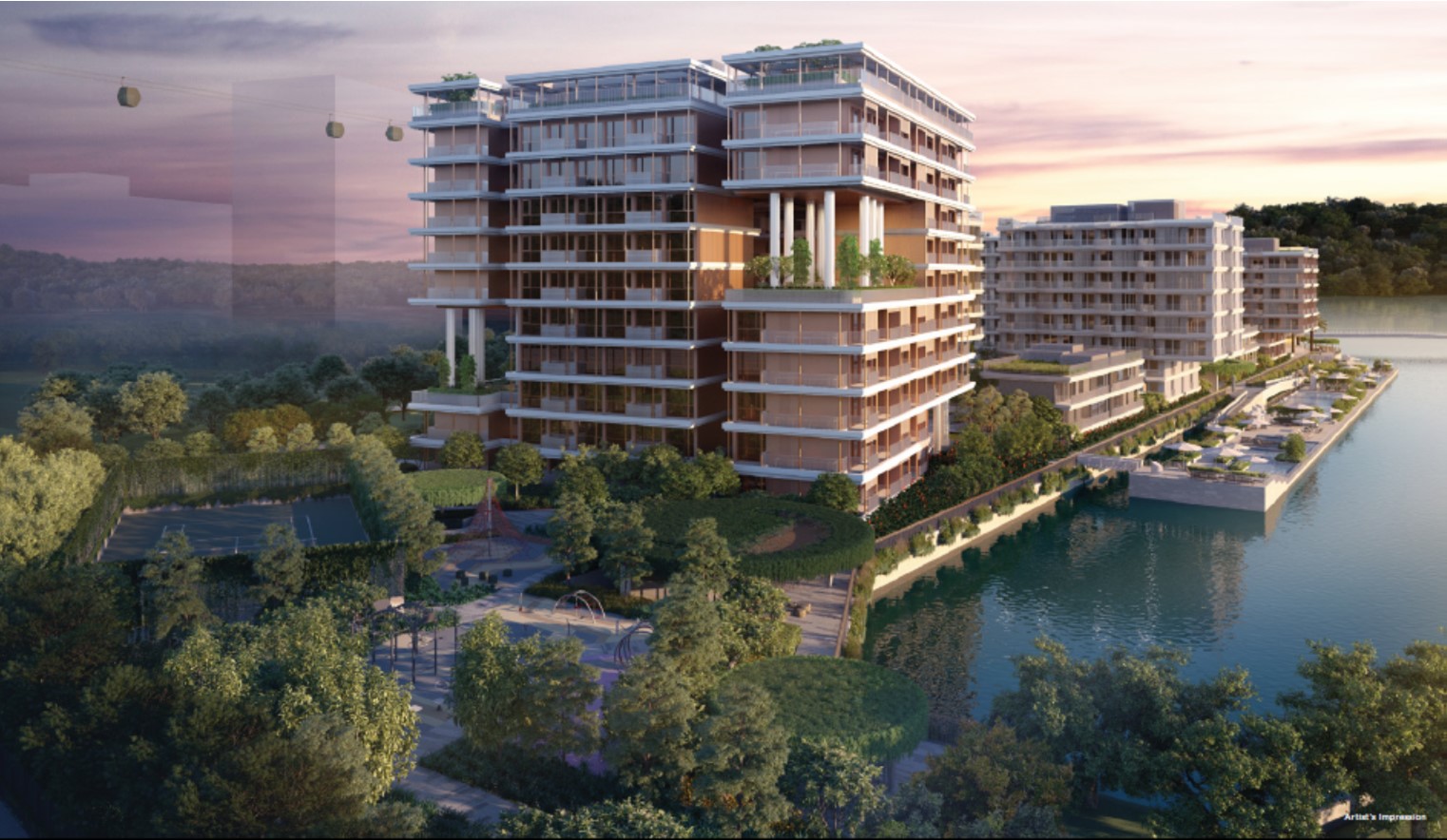 The Reef At Kings Dock Hero Aerial View