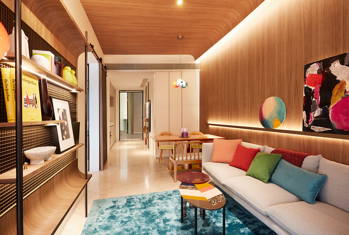 The Reef At Kings Dock 2-bedroom show unit